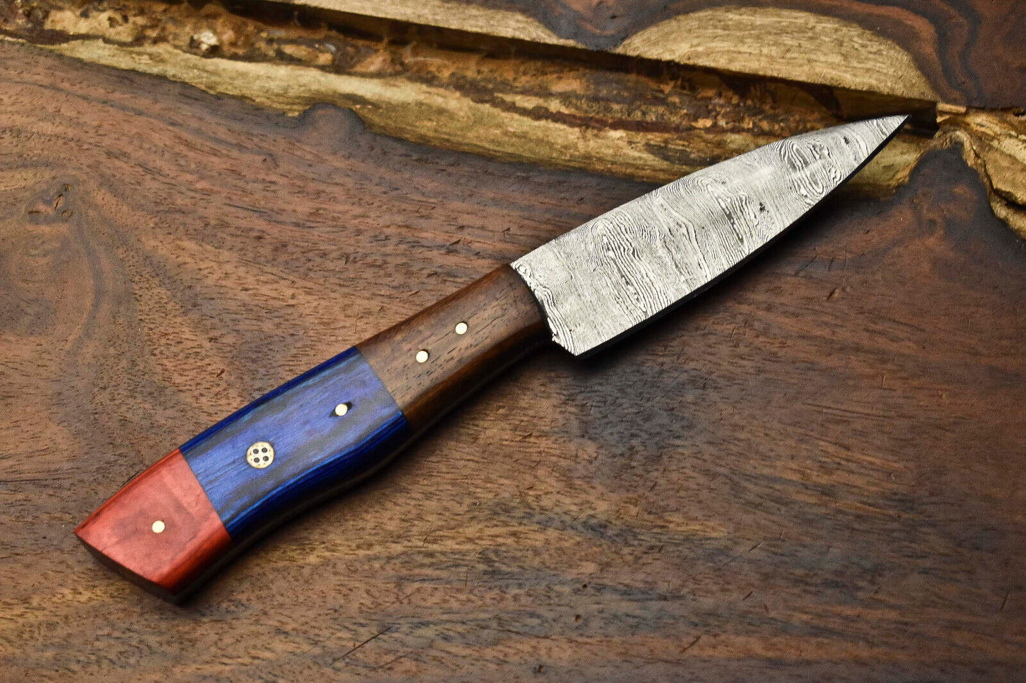 8" Handmade Damascus Steel Kitchen Chef Knife | Full Tang Professional Blade