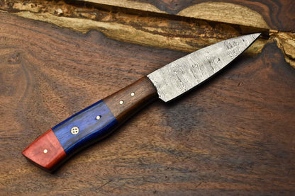 8" Handmade Damascus Steel Kitchen Chef Knife | Full Tang Professional Blade