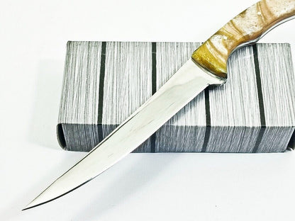 Custom Handmade D2 Steel Blade Fillet Knife With Sheath Fish Fillet Knife Best Fillet Knife