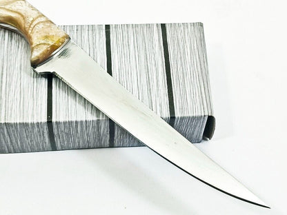 Custom Handmade D2 Steel Blade Fillet Knife With Sheath Fish Fillet Knife Best Fillet Knife