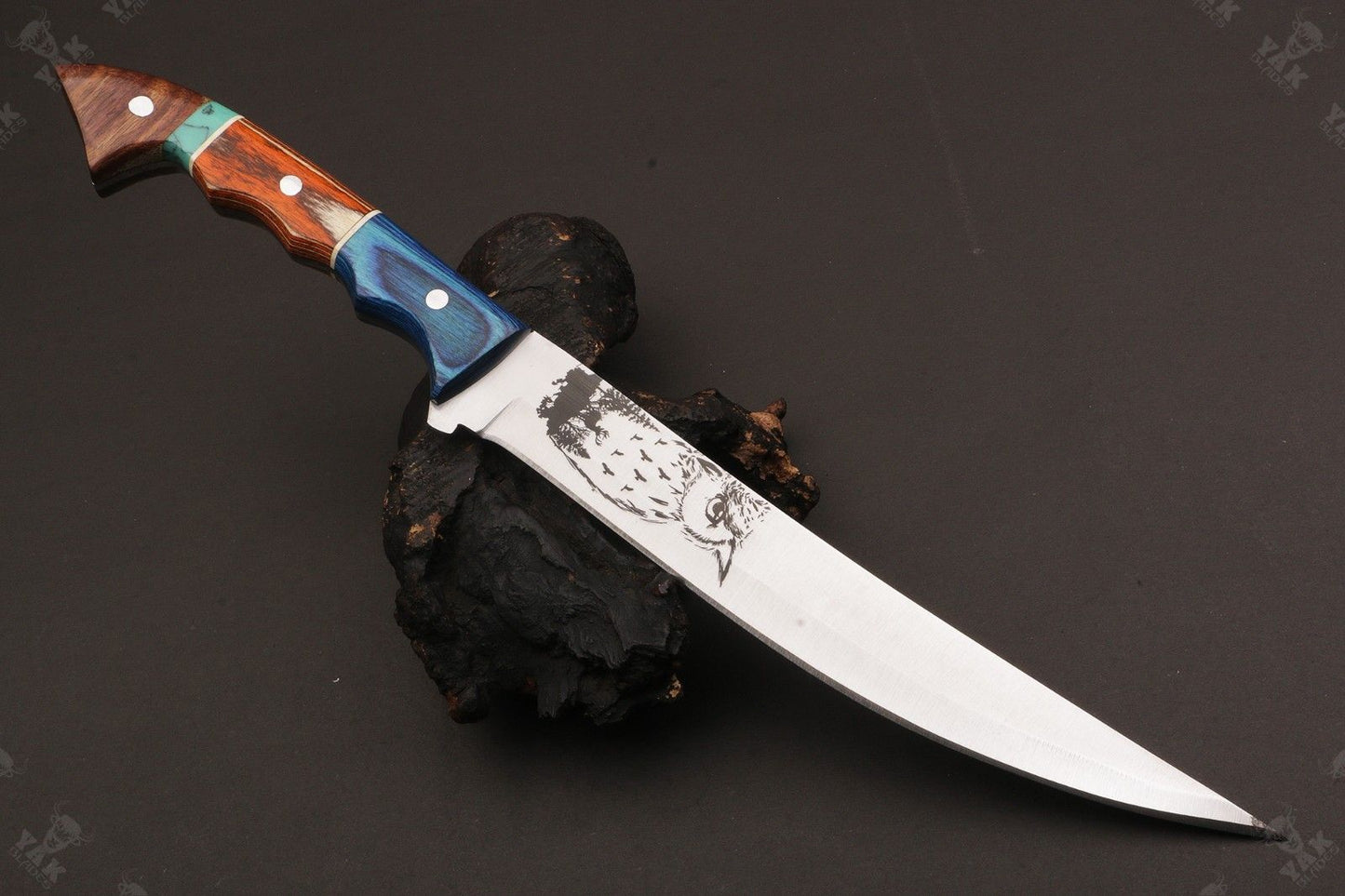 13" Handmade D2 Steel Fillet Hunting and Camping Knife Best Fillet Knife Fish Fillet Knife