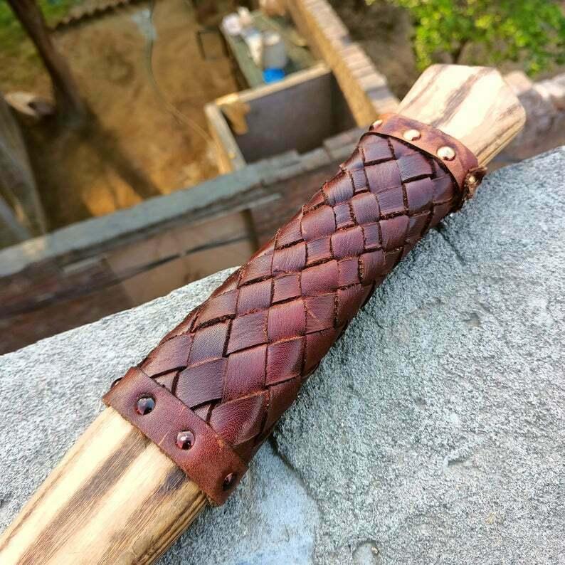 Custom Forged Carbon Steel Viking Axe – Perfect Gift for Collectors