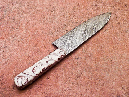 13" Chef Knife Damascus Blade Kitchen Knife Resin Handle