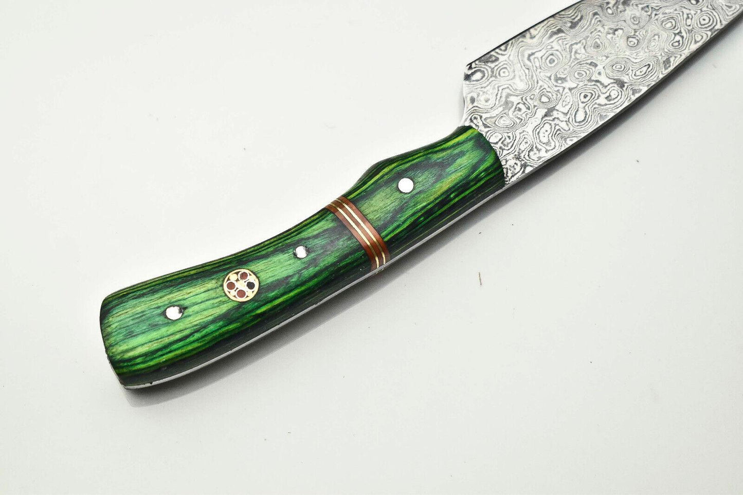 Handmade Damascus Steel Kitchen Chef Knife – Full Tang Artisan Blade