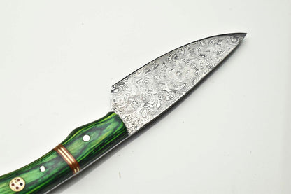 Handmade Damascus Steel Kitchen Chef Knife – Full Tang Artisan Blade