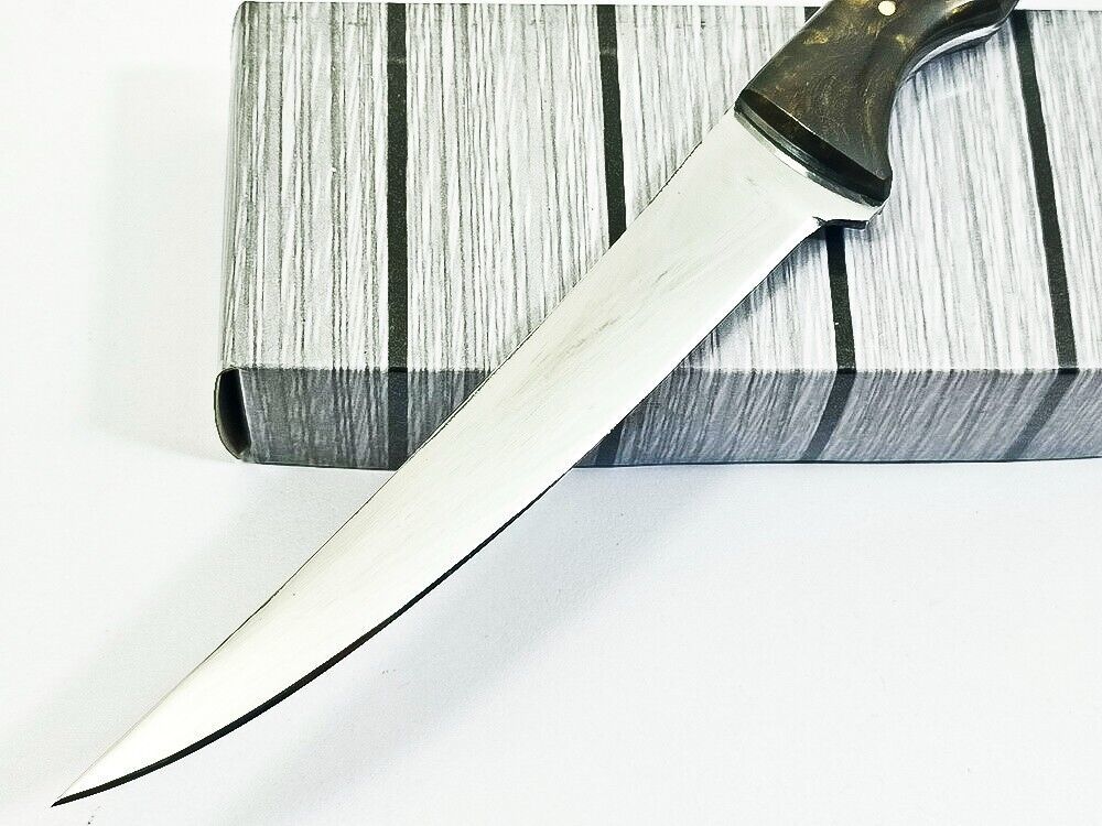 Handmade D2 Steel Full Tang Fillet Knife Best Fillet Knife Custom Fillet Knife With Sheath