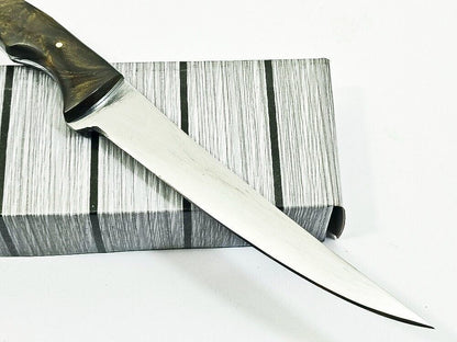 Handmade D2 Steel Full Tang Fillet Knife Best Fillet Knife Custom Fillet Knife With Sheath