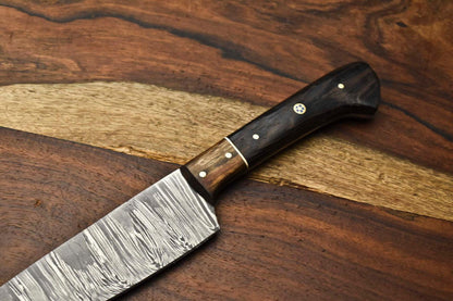 Premium Handmade Damascus Steel Chef Knife – Full Tang Kitchen Knife