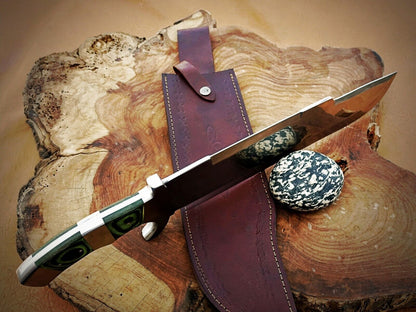 14-Inch Full Tang Predator Hunting Bowie Knife – Premium Gift for Men