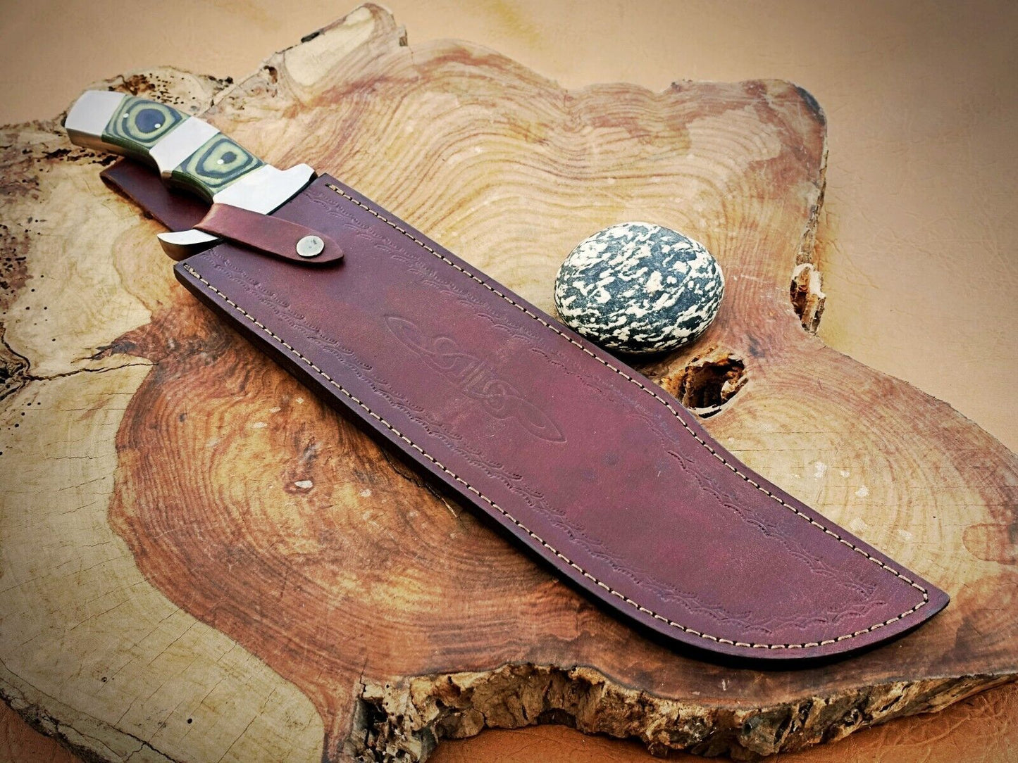 14-Inch Full Tang Predator Hunting Bowie Knife – Premium Gift for Men