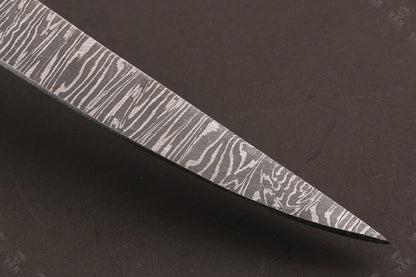 14" Hand Forged Damascus Steel Fillet Knife Damascus Fillet Knife & Best Fillet Knife W/Sheath