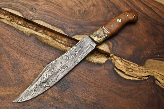 2.0" Handmade Damascus Steel Blade Kitchen Chef Full Tang Knife | Mini Precision Cutlery