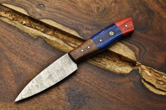 8" Handmade Damascus Steel Kitchen Chef Knife | Full Tang Professional Blade