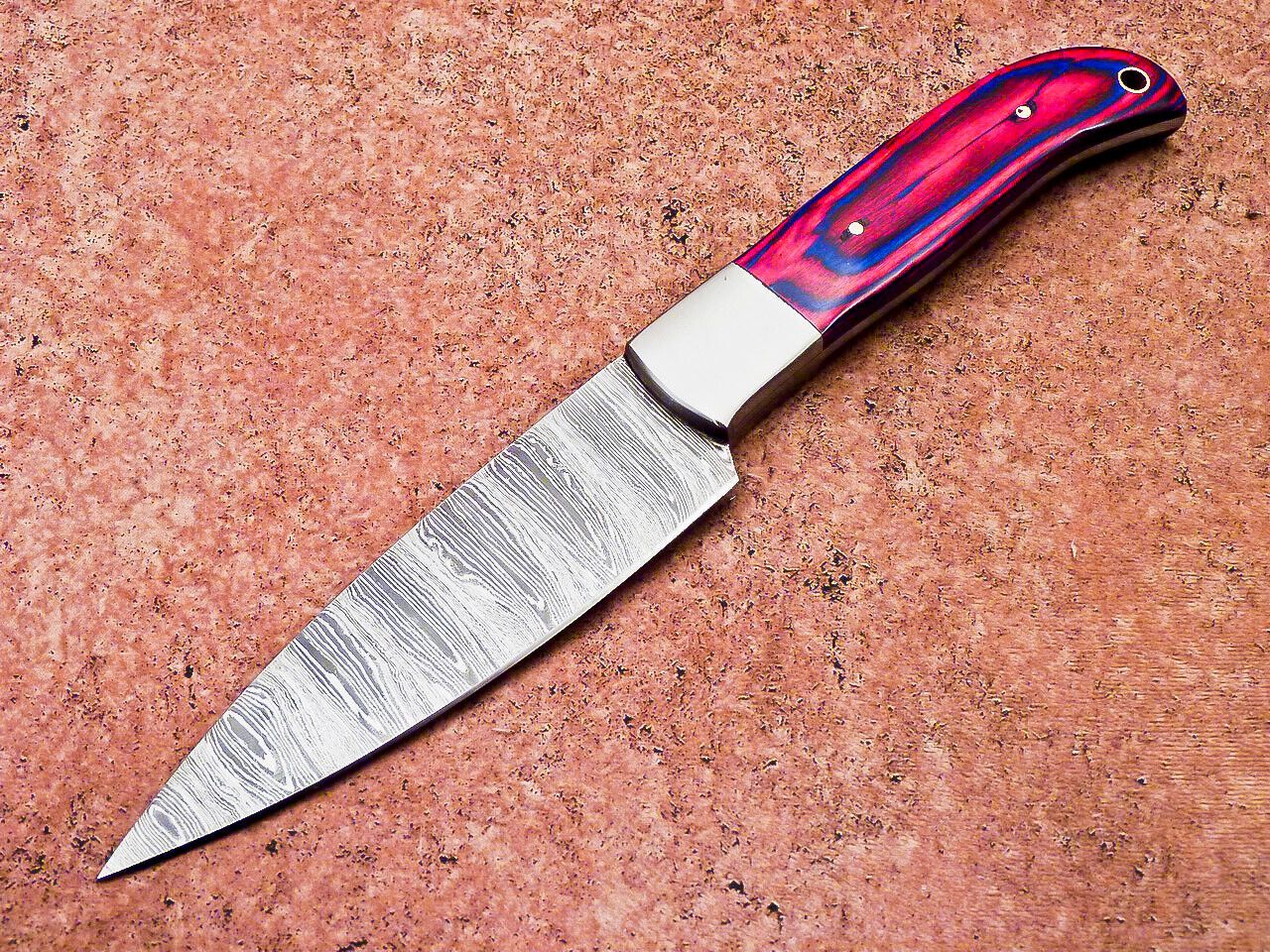 9" Professional Chef Knife Damascus Blade Kitchen Knife "HARD WOOD"