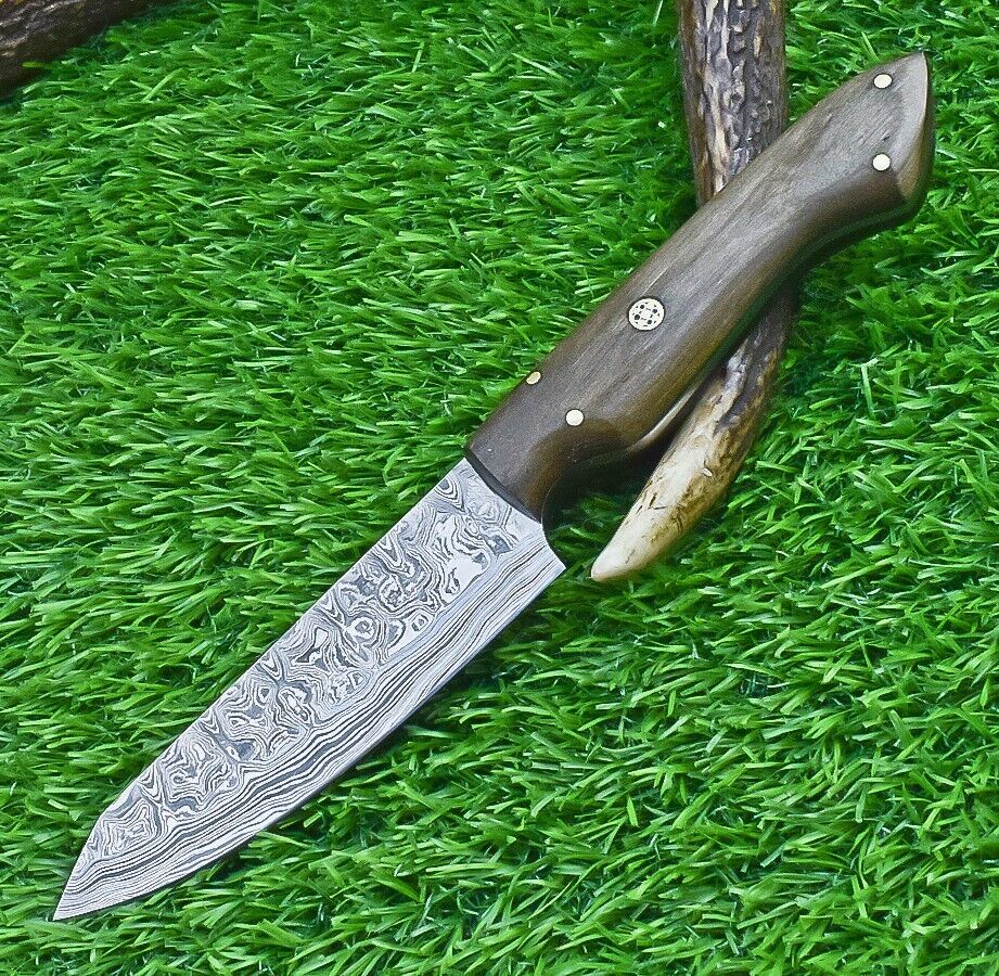 CUSTOM HAND FORGED DAMASCUS STEEL BLADE KITCHEN CHEF KNIFE, KITCHEN KNIFE