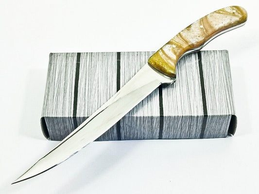 Custom Handmade D2 Steel Blade Fillet Knife With Sheath Fish Fillet Knife Best Fillet Knife