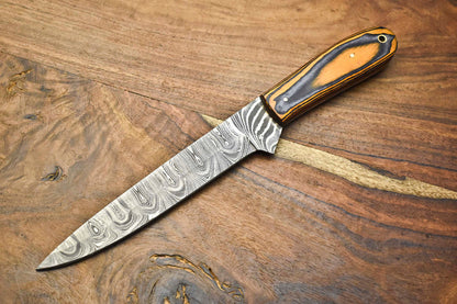 Custom Handmade Damascus Chef Knife – Full Tang Sport Kitchen Knife with 384-Layer Steel