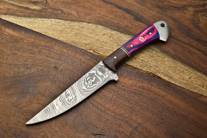 Custom Handmade Damascus Steel Blade Chef Knife Full Tang