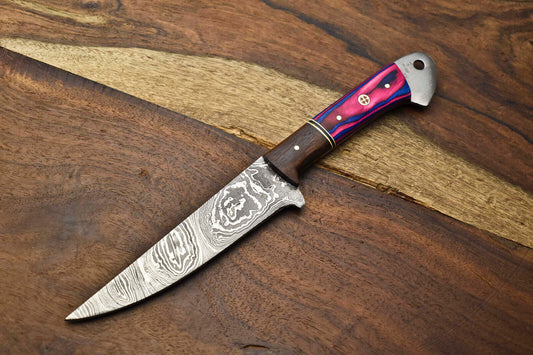 Custom Handmade Damascus Steel Blade Chef Knife Full Tang