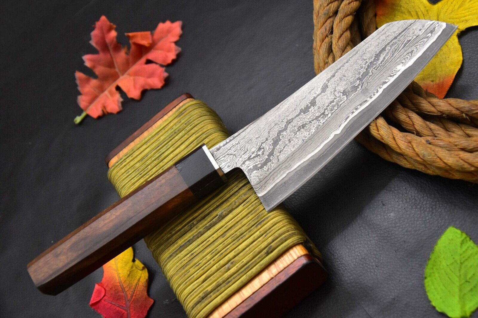12.0" Professional Chef Chopper Knife Cleaver Damascus Blade Resin Handle