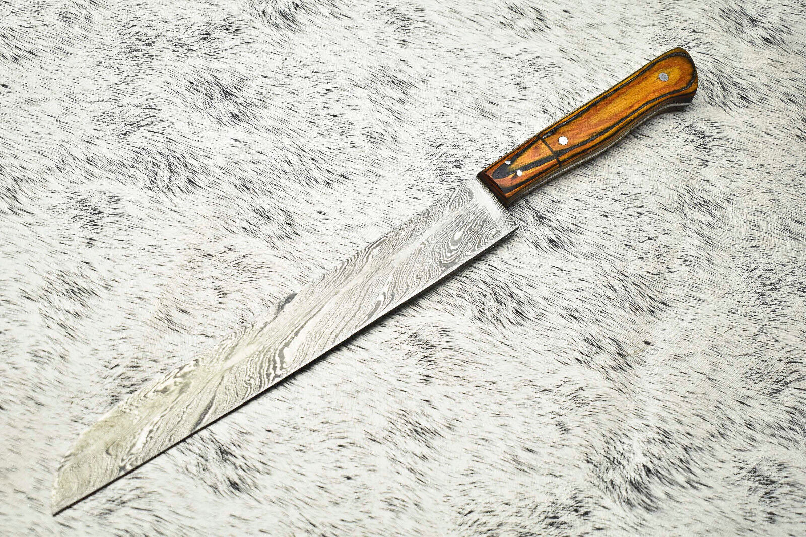 Cutlery Salvation Handmade Damascus Blade Kitchen Chef Knife