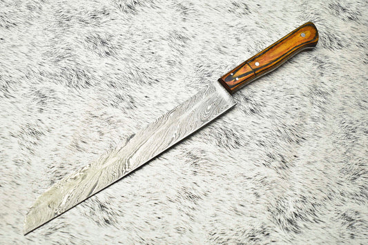 Cutlery Salvation Handmade Damascus Blade Kitchen Chef Knife