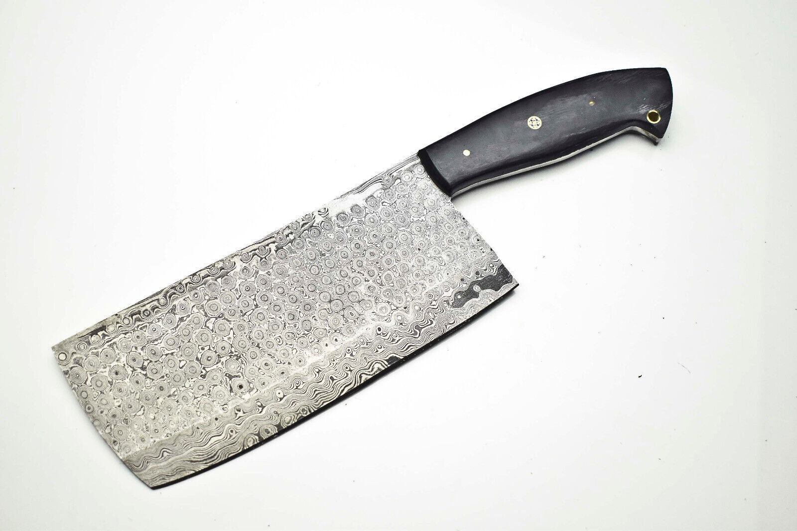 Cutlery Salvation Handmade Damascus Blade Kitchen Full Tang Chef Chopper Knife

