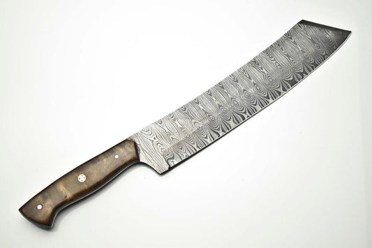 Cutlery Salvation Handmade Damascus Blade Kitchen Full Tang Chef Knife