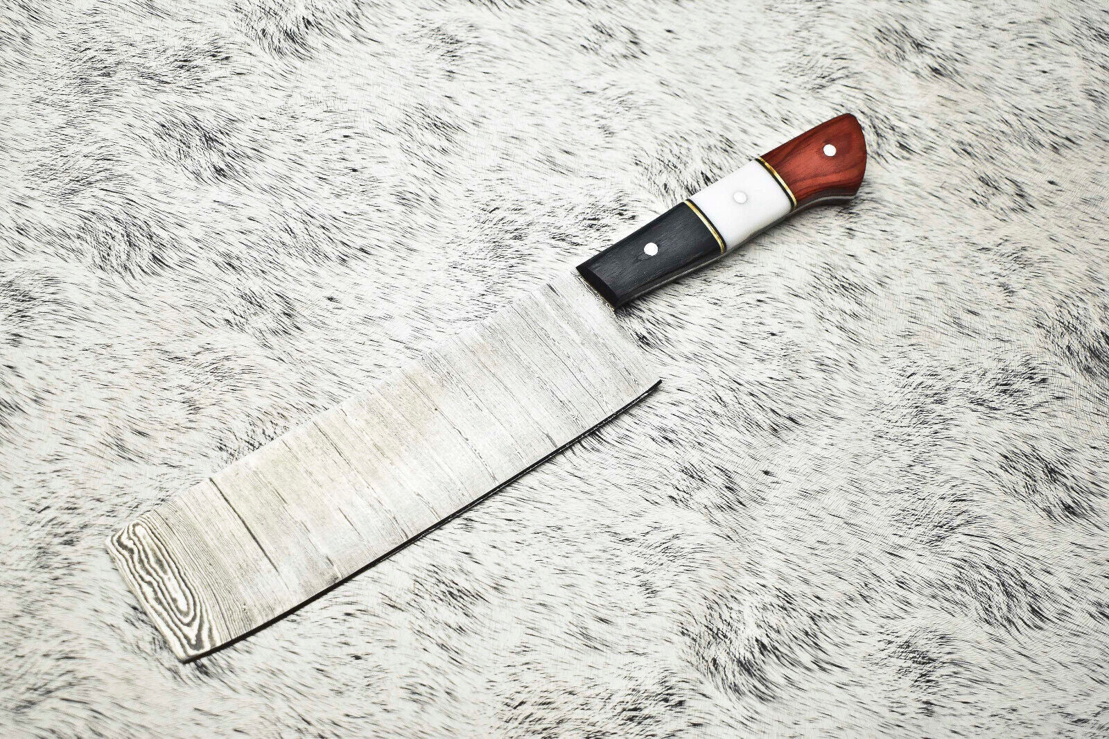 Cutlery Salvation Handmade Damascus Steel Full Tang Kitchen Chef Knife – 11" Blade