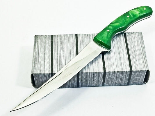 D2 Steel Handmade Fillet Knife Fish Fillet Knife Sharp Fillet Knife With Sheath For Fishing 