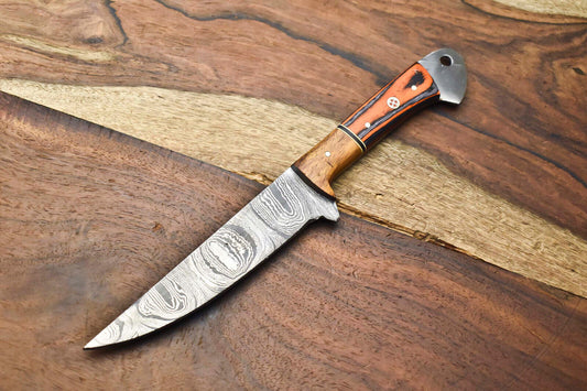  Damascus Steel Blade Chef Knife – Full Tang Sport Knife