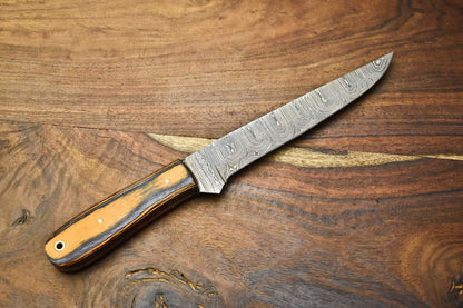 Exclusive Handmade Damascus Steel Full Tang Chef Knife – Rare Artisan Kitchen Blade