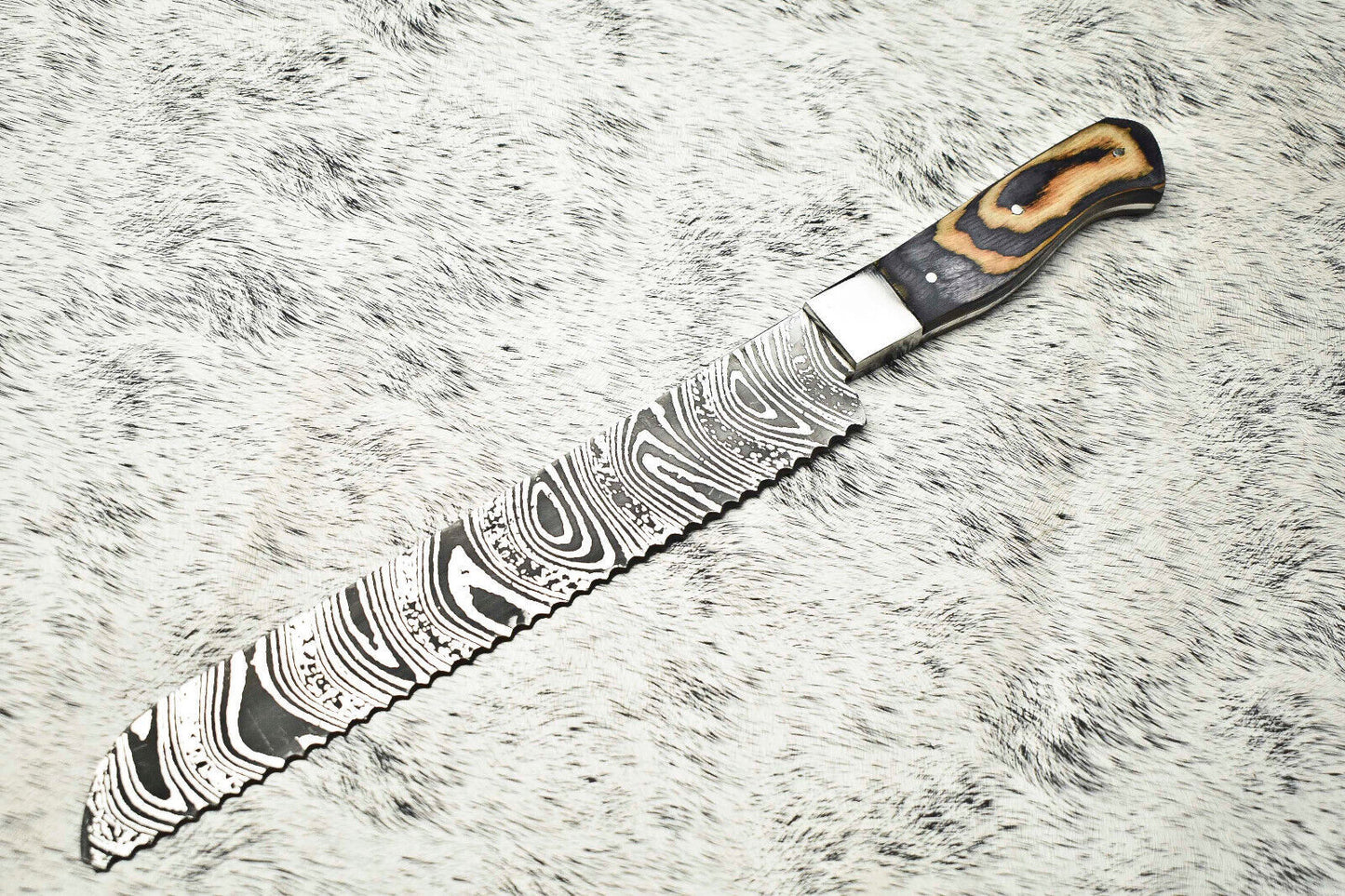 Fine Handmade Damascus Steel Blade Chef Knife – Full Tang Sport Knife