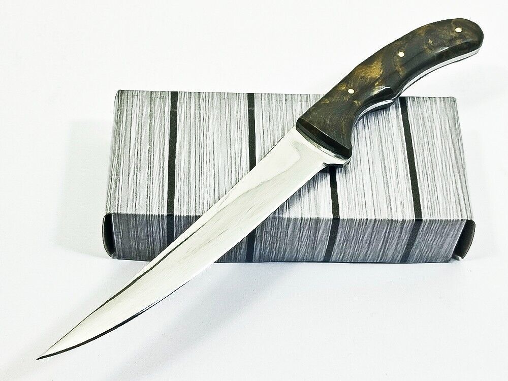 Handmade D2 Steel Full Tang Fillet Knife Best Fillet Knife Custom Fillet Knife With Sheath 