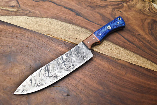  Handmade Damascus Steel Blade Chef Knife – Full Tang