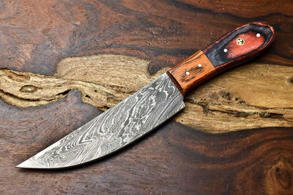  Handmade Damascus Steel Chef Knife  Best Damascus Chef Knife with Pakkawood Handle