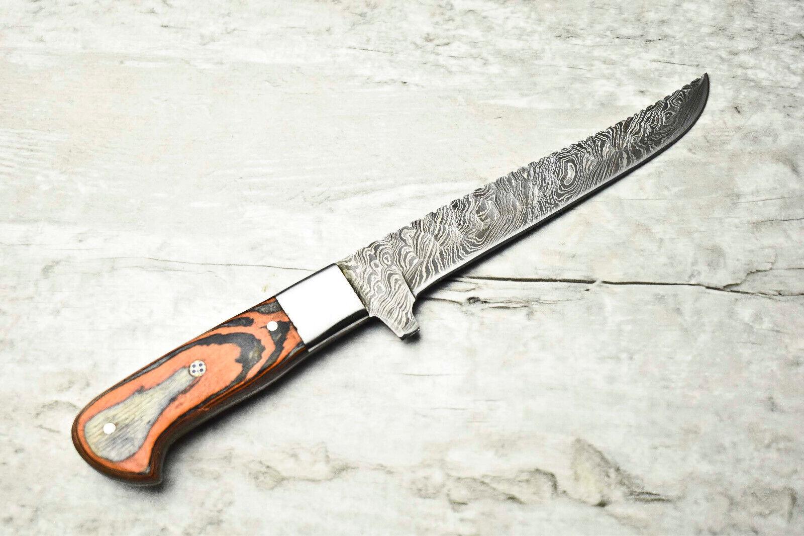 Handmade Damascus Steel Full Tang Chef Knife | Kitchen Knife