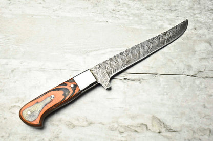 Handmade Damascus Steel Full Tang Chef Knife | Kitchen Knife