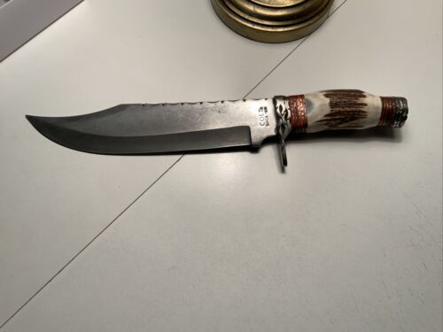Heritage Forge Sheriff Damascus Steel Bowie Knife CT 831
