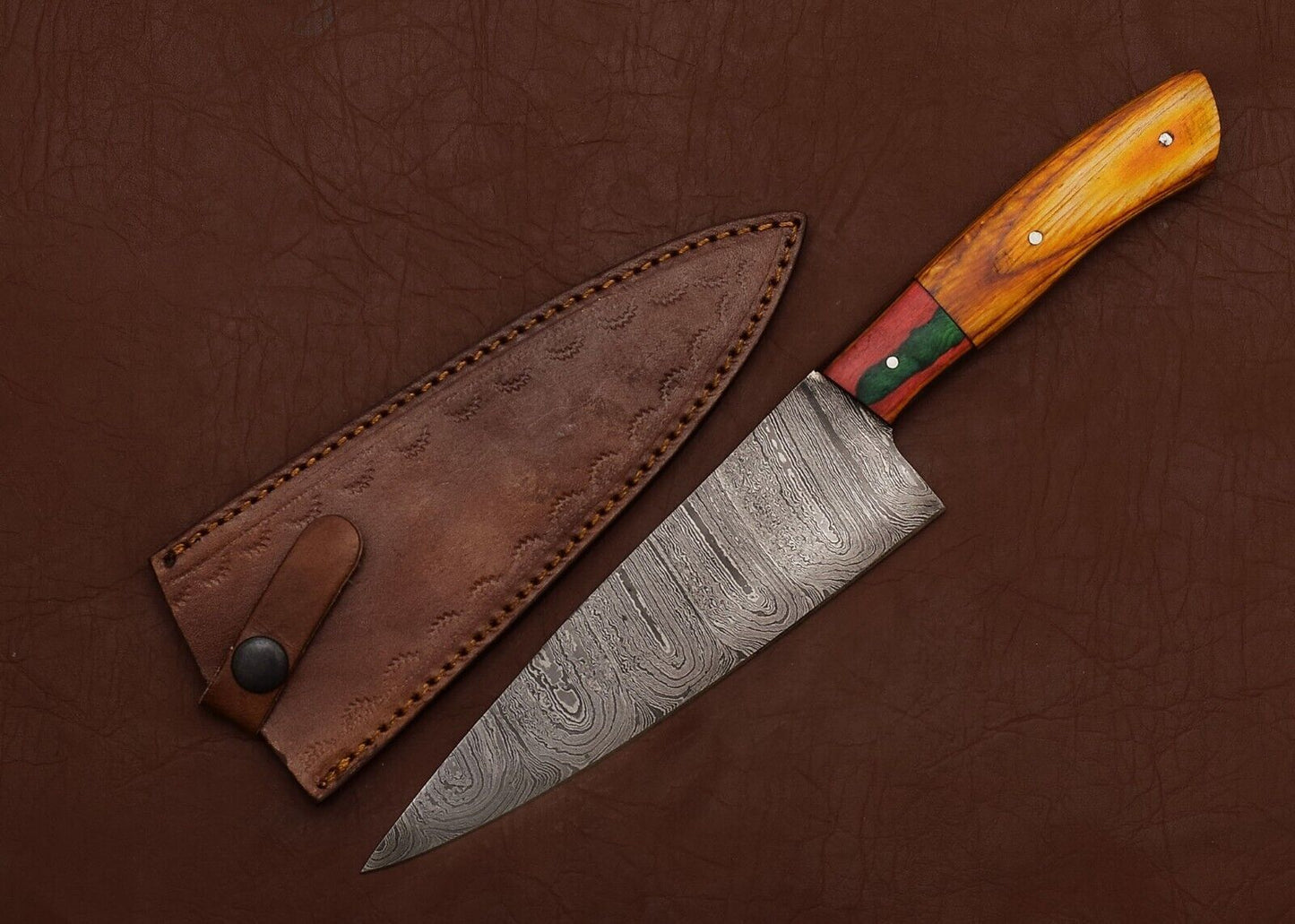   Kitchen Chef Fillet Knife With Pakka Wood Handle