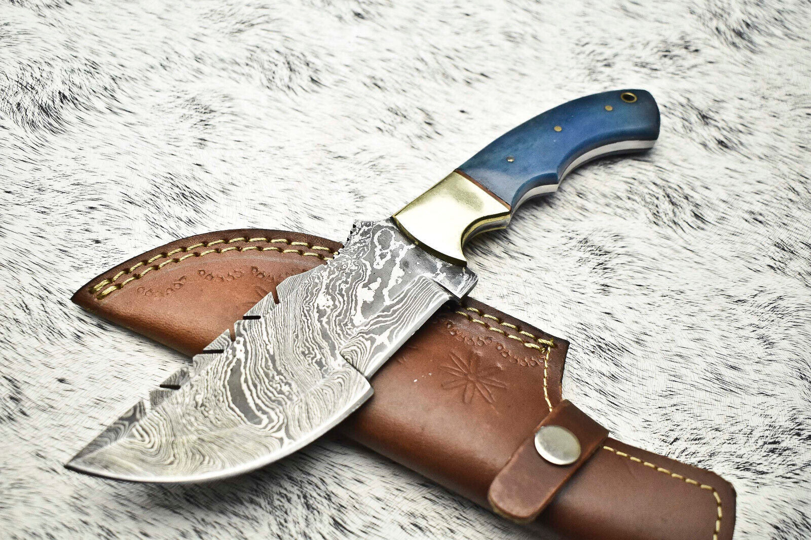 Rare Handmade Blade Camping Tracker Full Tang Knife
