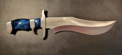 Sentinel D2 Combat Persian Bowie Knife | 12-Inch Blade with Resin Handle