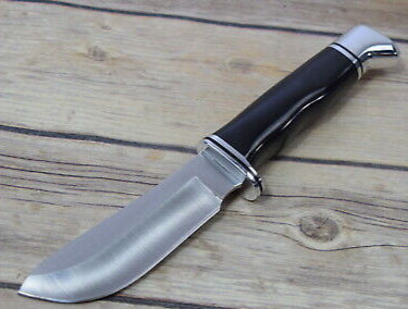 Skinner Knife – 8.25" Full Tang 420HC Stainless Steel Blade with DymaLux® Handle & Leather Sheath
