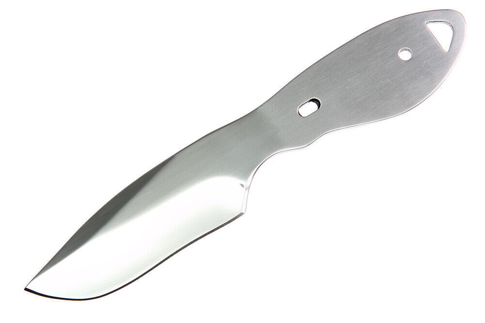 Skinner Knife Blank – 6.5" 9Cr14MoV Stainless Steel Fixed Blade for Custom Knife 