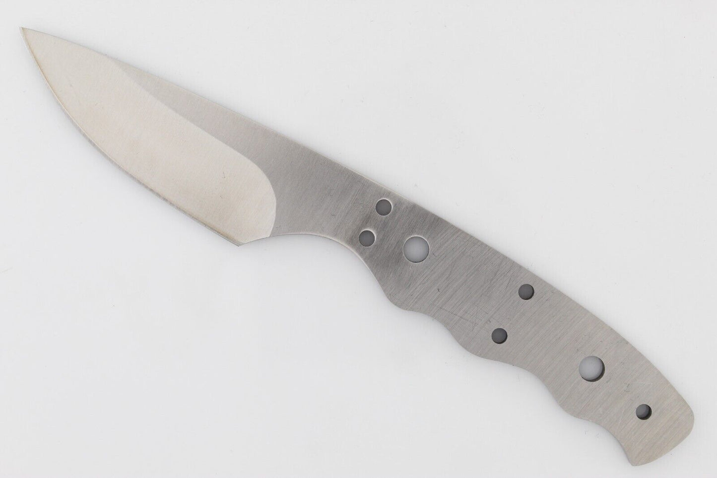 Skinner Knife Blank – 6" Stainless Steel Fixed Blade for Knife Making