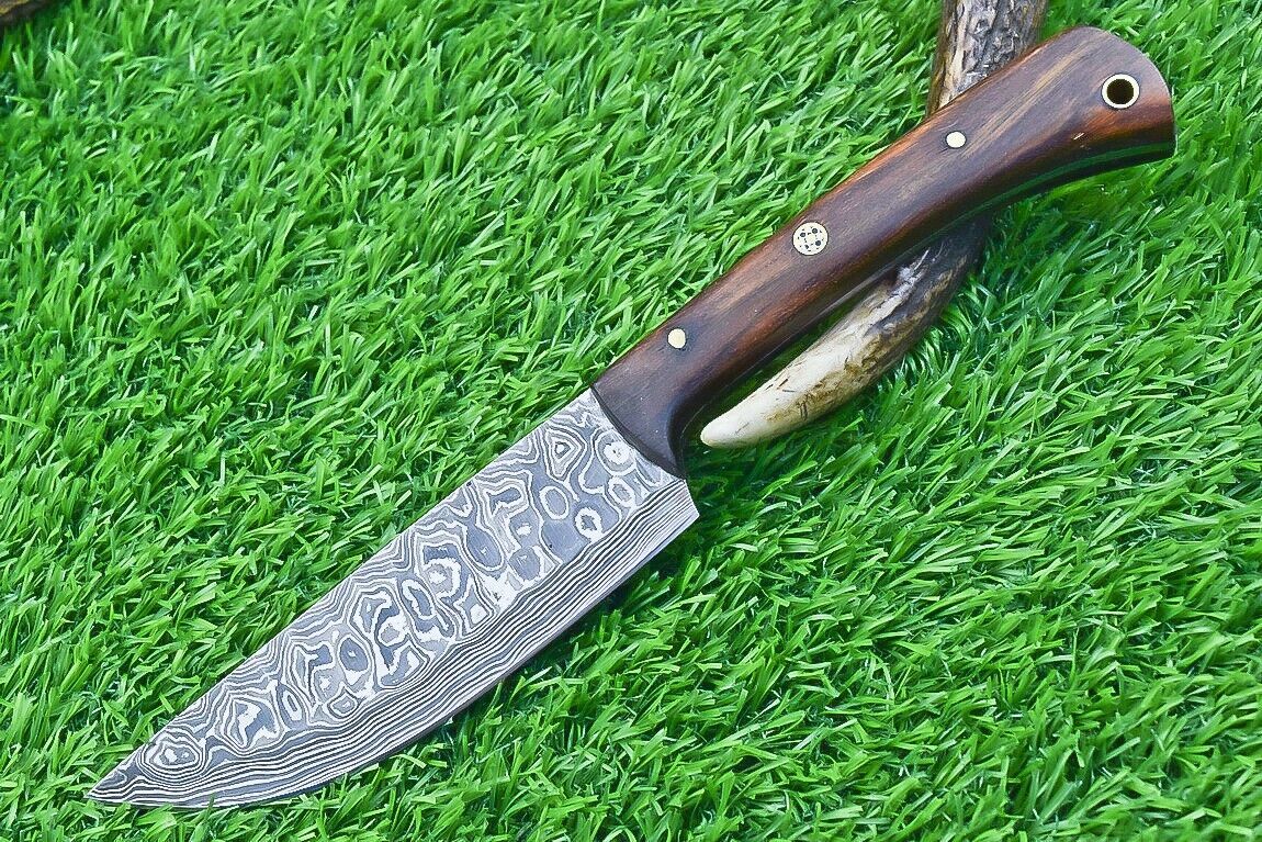 Stunning Hand Forged Damascus Steel Blade Kitchen Chef Knife – Handmade Kitchen Knife