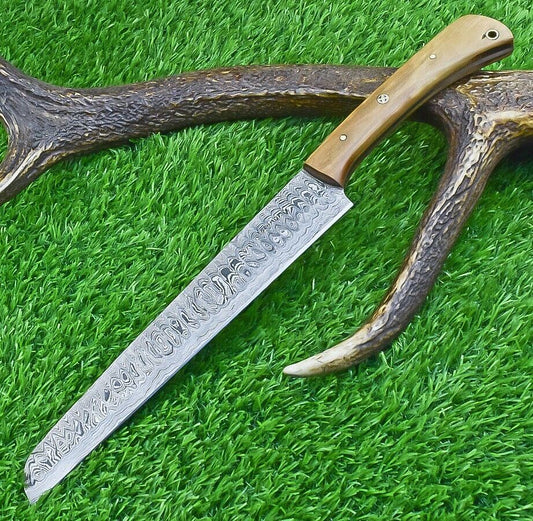 tunning Hand Forged Damascus Steel Blade Kitchen Chef Knife – Premium EDC & Camping Knife